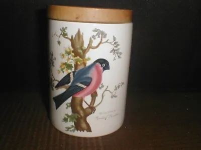 Buy Portmeirion Birds Of Britain Bullfinch Storage Jar Pot Container Portmerion • 9.99£