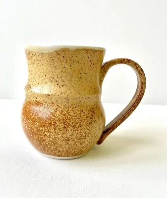 Buy Lovely Studio Pottery Mug Stoneware Large 400ml Stamped In Very Good Condition • 9.95£