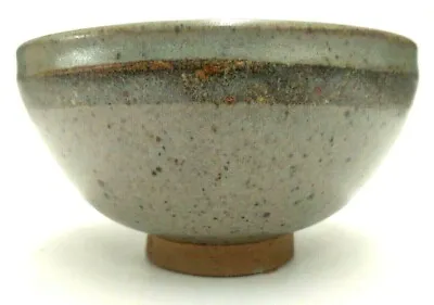 Buy Signed JS Handmade Studio Art Pottery Bowl Brown & Grey 6.5  Wide X 3.5  Tall • 35.27£