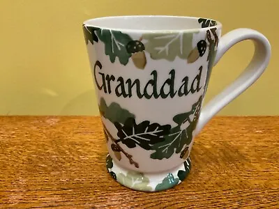 Buy Emma Bridgewater Pottery Cocoa Mug ‘one Off’ Granddad Acorns Oak Leaf New Unused • 19.99£