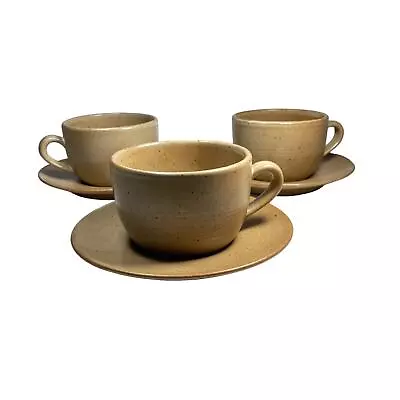 Buy St Michael Stoneware Cups And Saucers Vintage Marks & Spencer Coffee Mugs 2485 • 15.99£