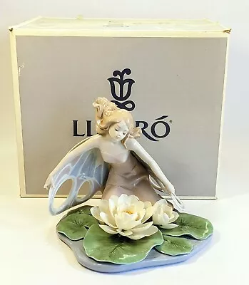 Buy LLADRO #6651 WINGS OF FANTASY Fairy Statue Complete In Box - CRACKED FINGER • 360.19£