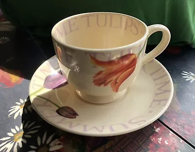 Buy Emma Bridgewater ‘Summertime Tulips’ Cup & Saucer • 15£