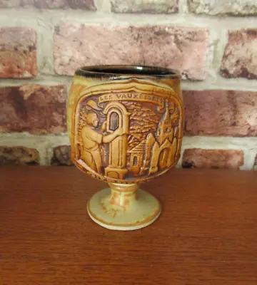 Buy Stonebridge Studio Pottery Les Vauxbelets Guernsey Goblet Cup Tankard Stoneware  • 6£