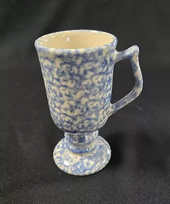 Buy BTC Spongeware Blue Irish Coffee Mug USA • 13.91£