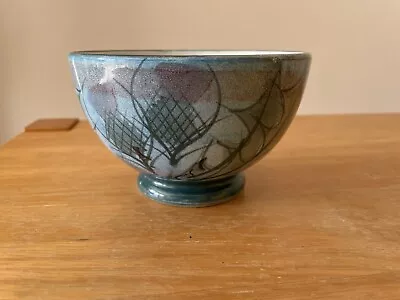 Buy Tain Pottery Scotland Glenaldie Footed Bowl 12.5cm Dia • 17.50£