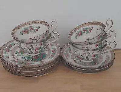 Buy Royal Doulton Indian Tree Bone China Teacups, Saucers & Side Plates • 20£