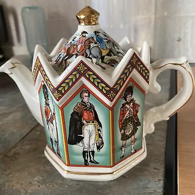 Buy Sadler Duke Of Wellington Collectors  Tea Pot • 5£