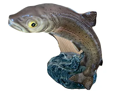 Buy Beswick  Trout  No.1032 Leaping Fish Figurine Gloss Finish. • 95£