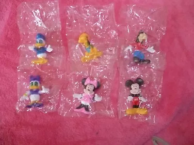 Buy Six Disney Figures - Mickey & Minnie Mouse, Donald & Daisy Duck, Pluto & Goofy • 1.50£