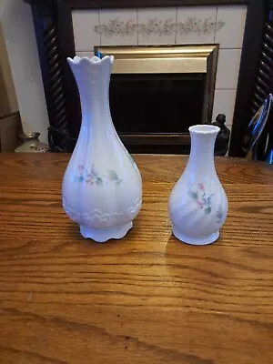 Buy Two Vases  AYNSLEY ,FINE BONE CHINA, MADE IN ENGLAND. • 5.20£