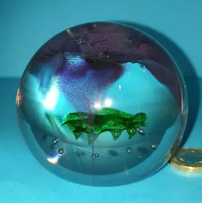Buy RARE LIMITED EDITION Caithness Glass Paperweight SEA KELP. 297/1500 - Year 1975 • 52£