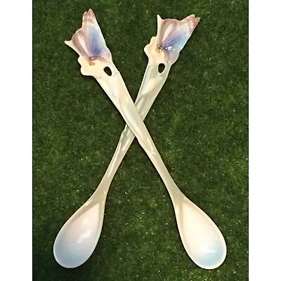 Buy Franz Papillion Butterfly Collection Fine Porcelain Sculptured Spoon Set FZOO211 • 28.81£