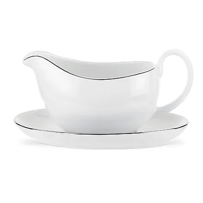 Buy Royal Worcester Classic Platinum Sauce Boat & Stand • 22£