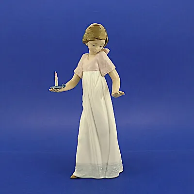 Buy Nao By Lladro To Light The Way #1155 Porcelain Girl Figurine (1990s) 6  High • 24.99£