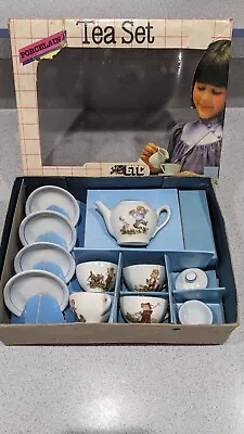 Buy Vintage Toy China Mini Tea Set Girl With Animals. Made In E. Germany.  11 Pieces • 24.67£