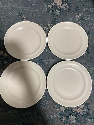 Buy 4 Poole Sepia Twintone Dinner Plates • 20£