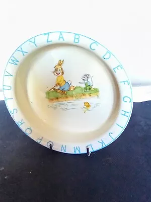 Buy Vintage ABC Children's Bowl From Lord Nelson Pottery • 8.50£