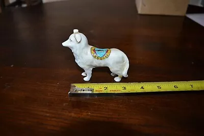 Buy Crested China Arcadian Dog Newquay Crest Miniature Souvenir • 13£