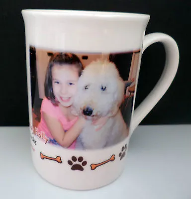 Buy Personalised Bone China Mug, Personalised Dog Cat Pet Mug, Any Pic And Message • 7.55£