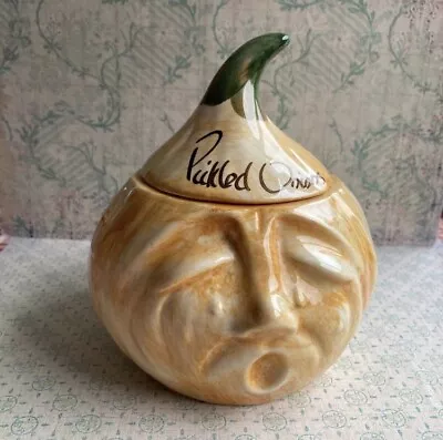 Buy Toni Raymond Onion Head Ceramic Lidded Pot • 3.99£