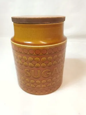 Buy Vintage Hornsea Saffron Sugar Storage Jar. • 7£