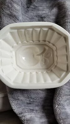 Buy Taunton Country Crafts White China Ceramic Jelly Potted Meat Mold Mould Form • 3£