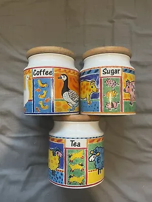 Buy Tea, Coffee And Sugar Set (dunoon Farmyard) • 35£