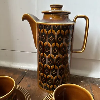 Buy Vintage Retro 1970's Hornsea Heirloom Pattern Tea Set Lidded Tea Pot • 20£