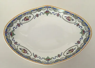 Buy Antique Cauldon China England Art Deco Pattern Oval Vegetable Serving Dish Bowl • 56.19£