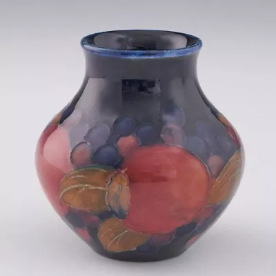 Buy William Moorcroft Pottery Miniature Pomegranate Vase C1930 • 220£