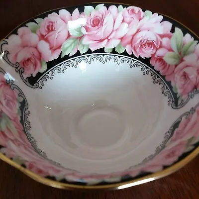 Buy QUEENS BONE CHINA~ Elizabeth Rose ~ English Tea Cup . Pink Roses • 5.99£