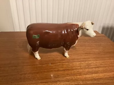 Buy Beswick Hereford Cow Ch Of Champions In Vgc • 90£