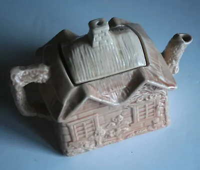 Buy Price Bros Cottage Ware ‘Ye Olde Cottage’ Teapot In Matt Tan Glaze • 22£