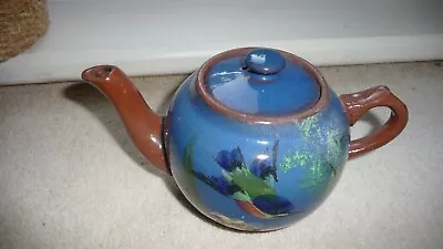 Buy Vintage Torquay Ware Watcombe Longpark Kingfisher Teapot • 14.99£