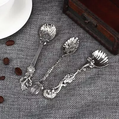Buy Vintage Style Cutlery Coffee Spoon Dessert Spoon Teaspoon Kitchen Tableware • 10.39£