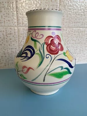 Buy Poole Pottery Vase - LE Pattern Circa 1960's • 7.99£