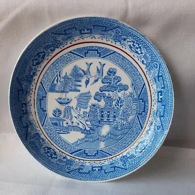 Buy Vintage Willow Pattern Saucer Phoenix English China Excellent Condition • 1.85£