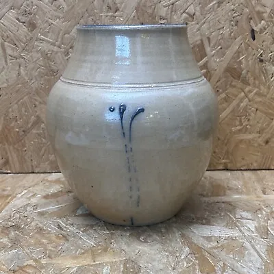 Buy 2017 Toff Milway Conderton Studio Pottery Salt Glazed Vase 19cm - Signed • 29.99£