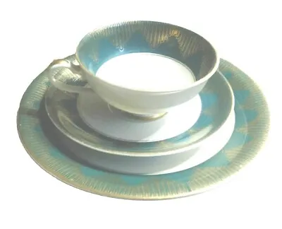 Buy CUP SAUCER PLATE 3 Piece TRIO SET SCHLOTTENHOF BAVARIA Vintage #7 PORCELAIN TEA  • 15.15£