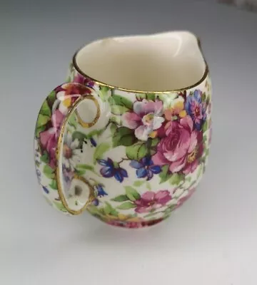 Buy  Grimwades Royal Winton Ware Cream Jug With All Over Chintz Summertime Pattern • 15£