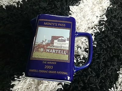 Buy Martell Grand National Jug - Seton Pottery - Monty's Pass 2003 - No. 1323/4000 • 12.99£