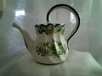 Buy Vestal Hand Painted Pottery Watering Can • 9£