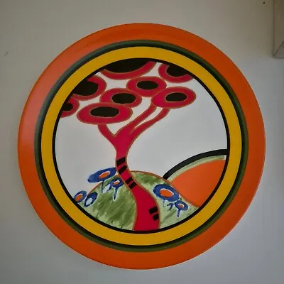 Buy Wedgwood The Bizarre World Of Clarice Cliff ‘red Tree’ Plate With Certificate • 14£