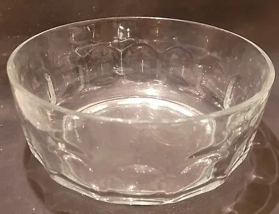 Buy Arcopal France Heavy Large Vintage Clear Glass Fruit Bowl 70's 80;s • 12£