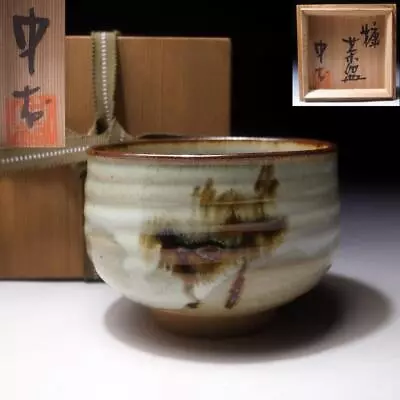 Buy $VA93: Japanese Pottery Tea Bowl, Mashiko Ware By Famous Potter, Tetsuo Nakamura • 15.71£
