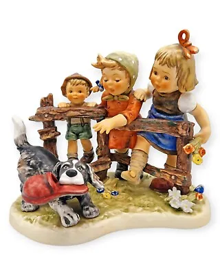 Buy Hummel Large Figurine  Troublemaker  2205 Moments In Time Edition 8.6  Mint • 375£