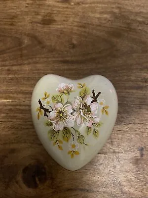Buy Trinket Pot Heart Shaped Porcelain Lidded  By Sadler Made In England Vintage • 2.99£