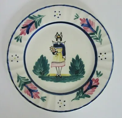 Buy Stangl Della-Ware Pottery Quimper / Brittany #3680 Dinner Plate 10  • 18.96£