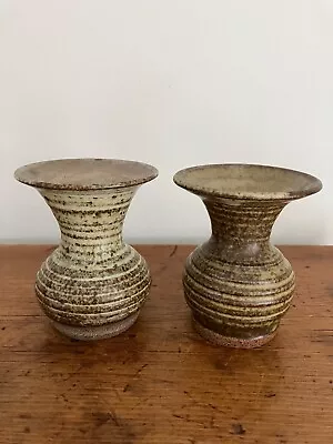 Buy Two Pembrokeshire Wales Studio Pottery Vases • 5£